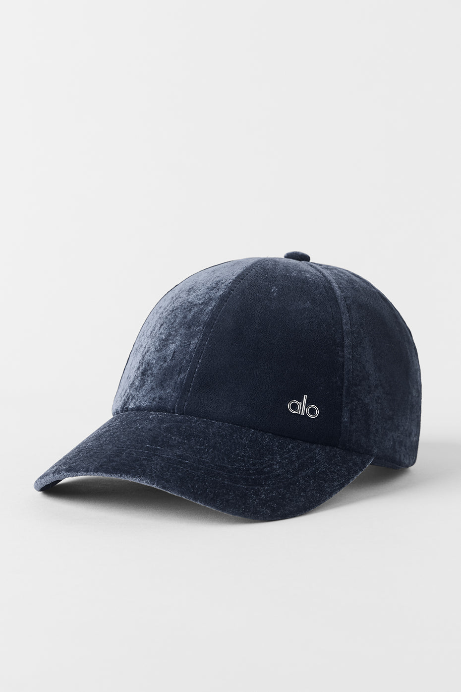 Velvet Off-Duty Cap - Navy