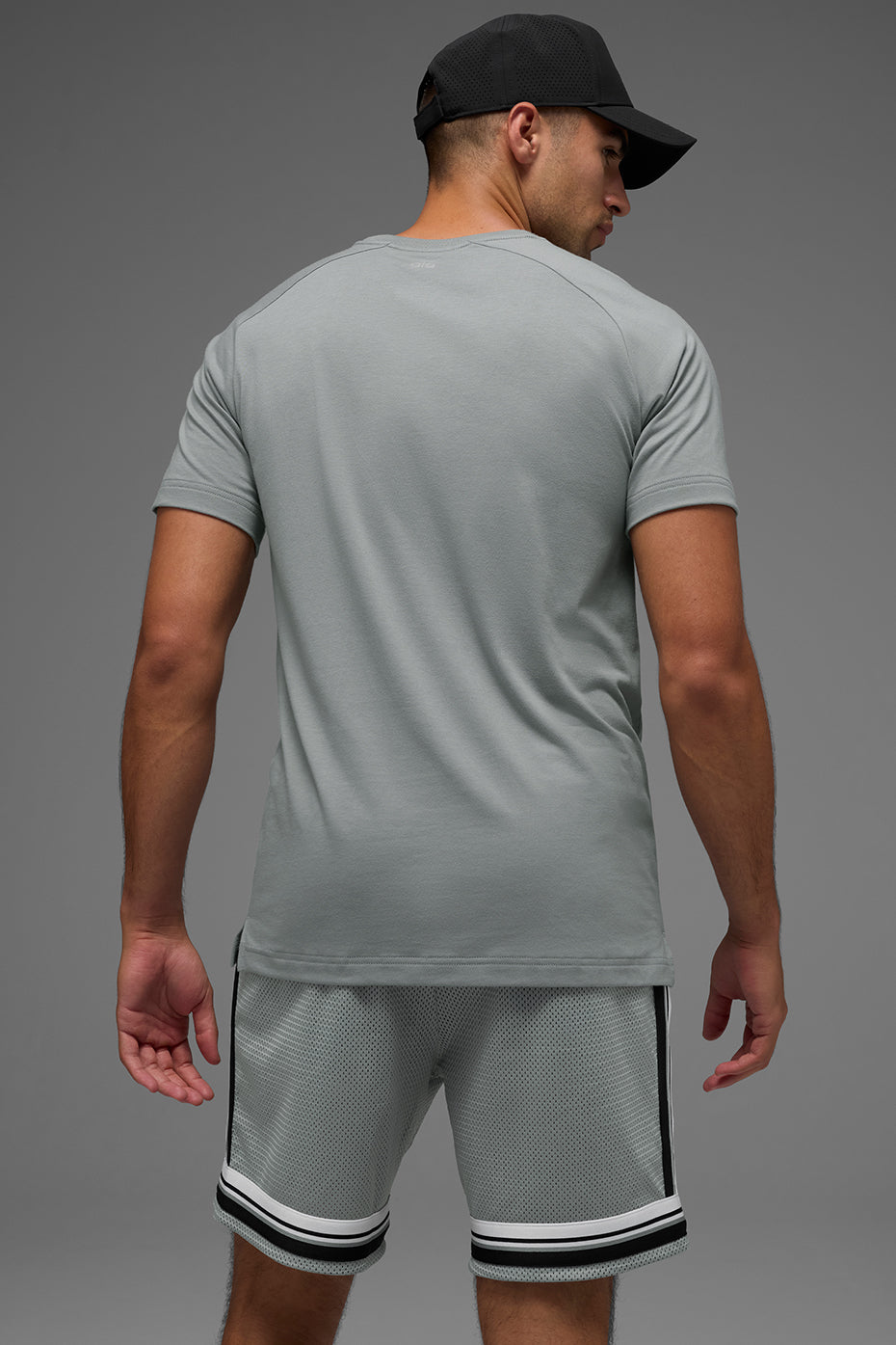 Triumph Raglan Tee - Lunar Grey