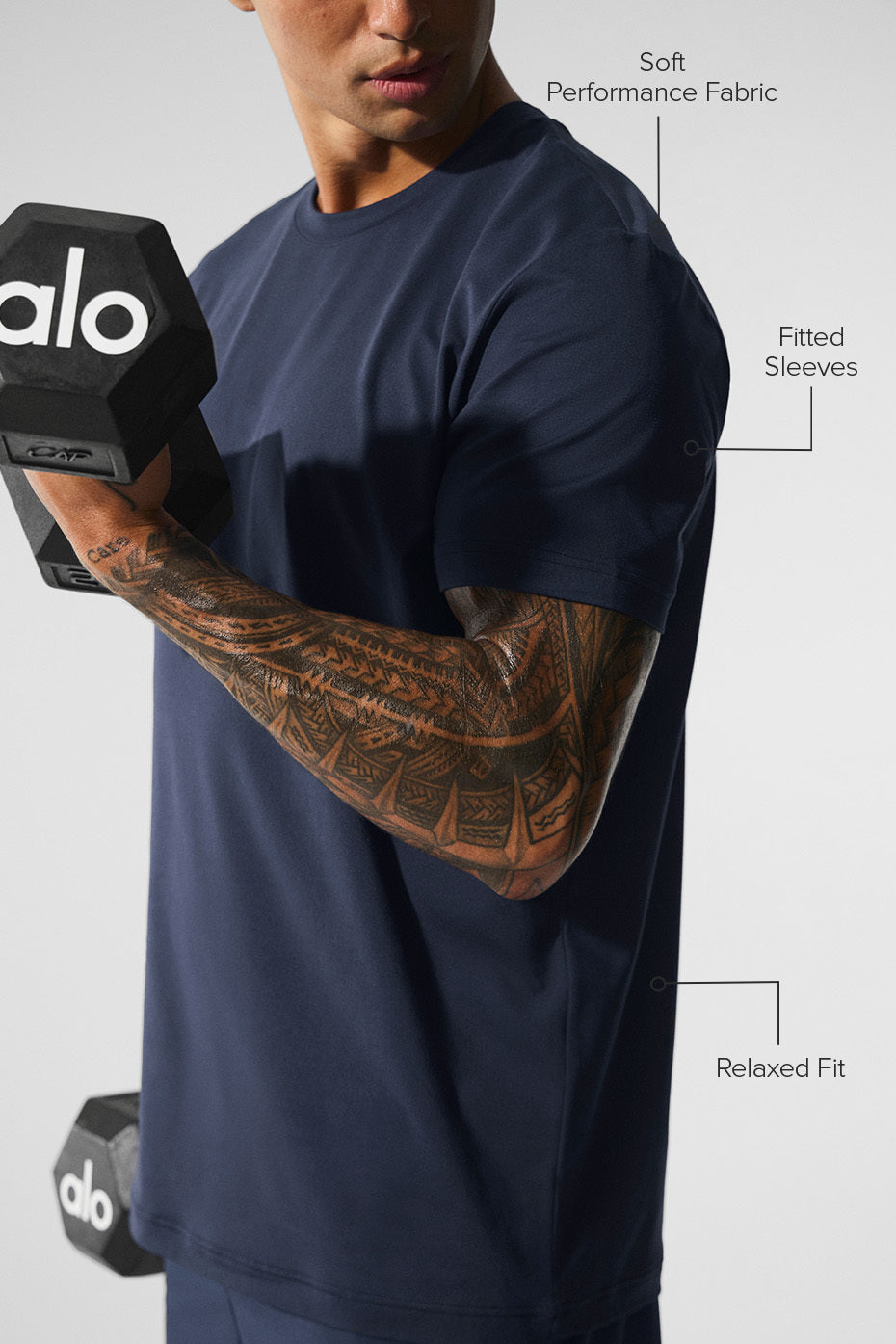 Conquer Reform Crewneck Short Sleeve - Navy