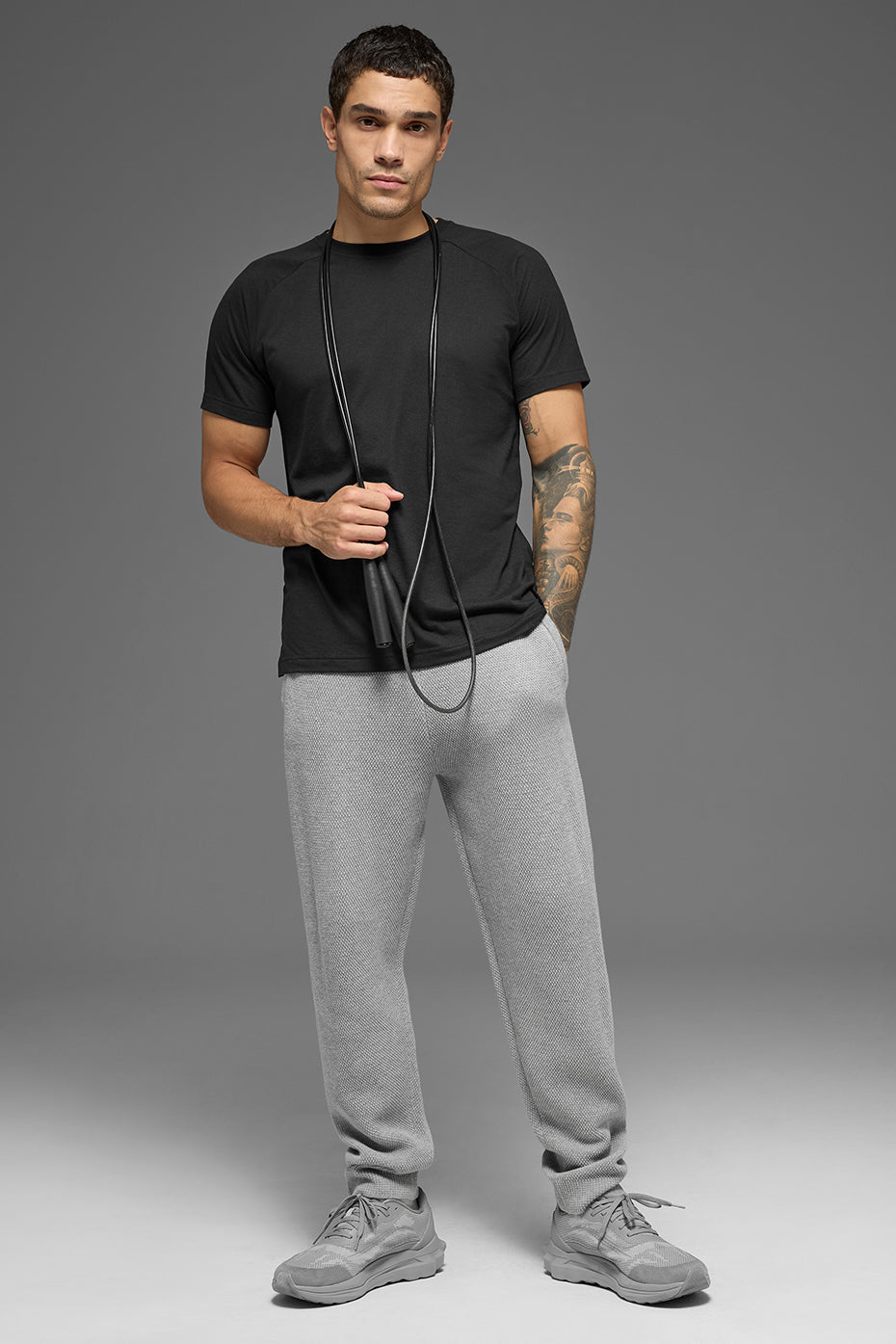 Sports Club Jogger - Athletic Heather Grey