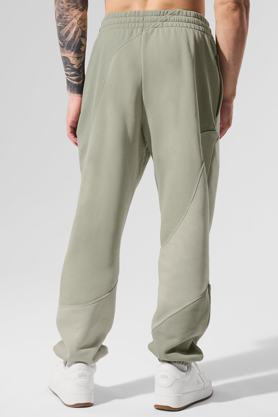 Make Waves Sweatpant - Limestone Tonal