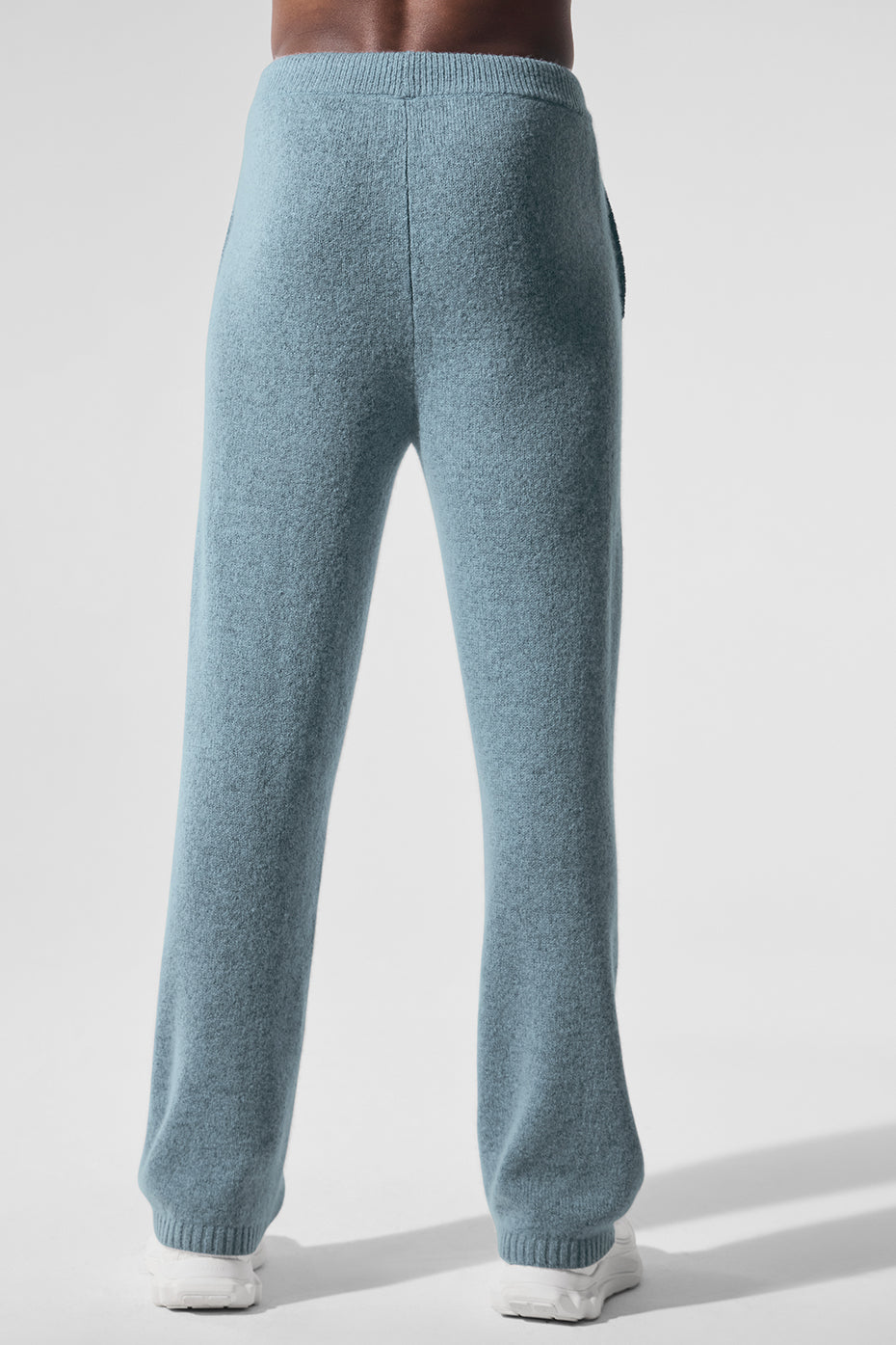 Wool Cashmere New Class Sweatpant - Celestial Blue Granite Heather