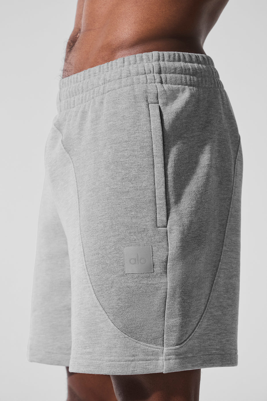 7" Make Waves Short - Athletic Heather Grey Tonal
